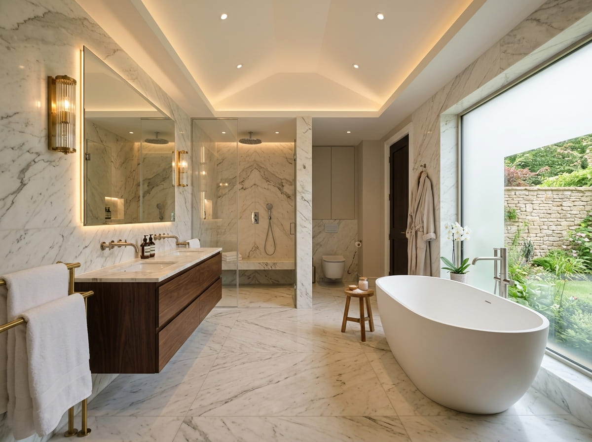 Custom Bathroom Renovation in Big Wells